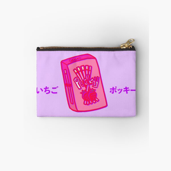 Item preview, Cute Cyberpunk Neon Pink Strawberry Pocky designed and sold by yazonlin.
