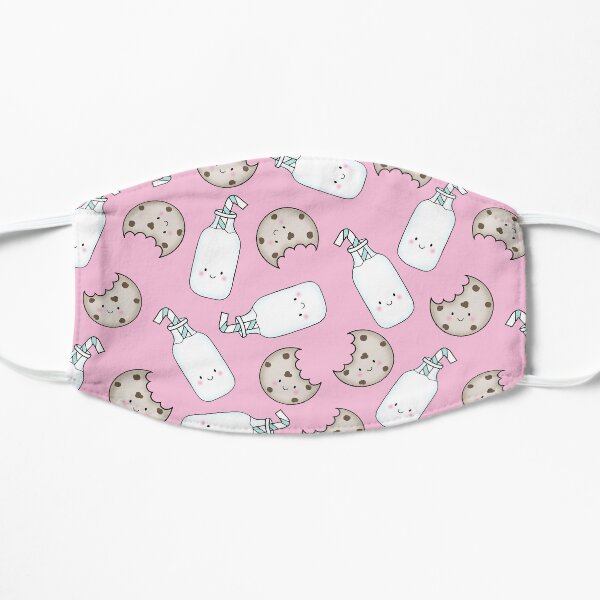 Milk and Cookies Pink Mask