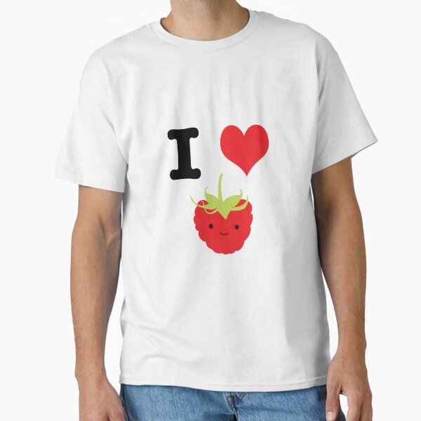 Artikel-Vorschau von Süße Kawaii Ich liebe Himbeeren, designt und verkauft von Eggtooth.