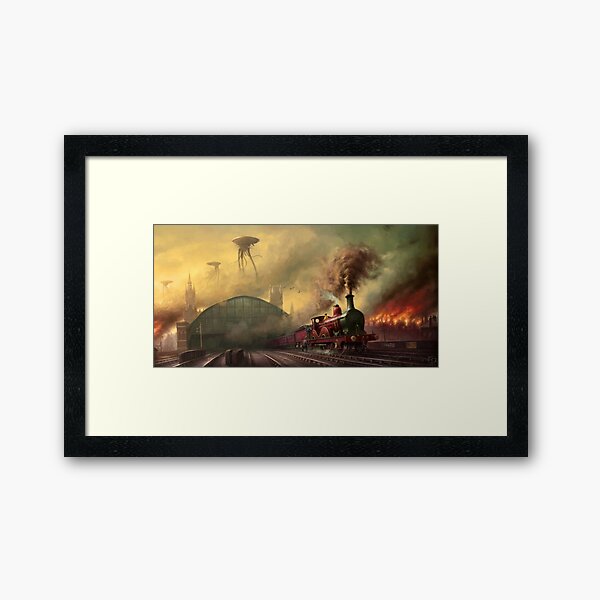 The fall of London Framed Art Print