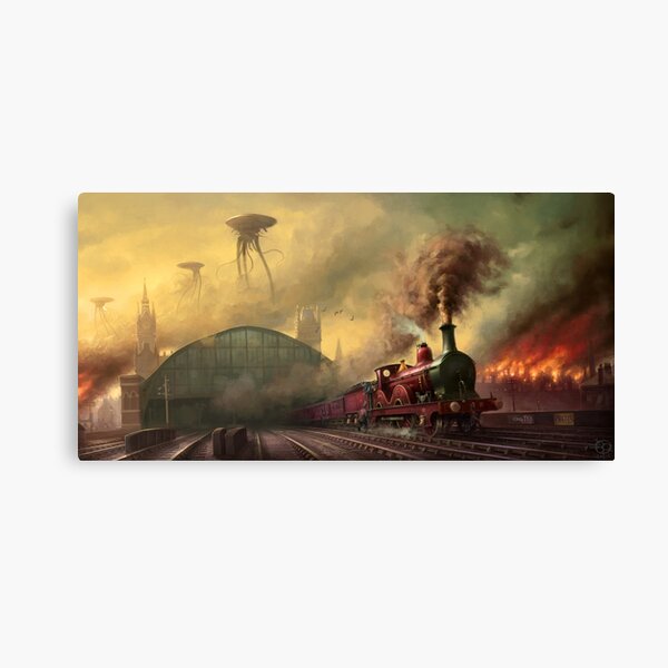 The fall of London Canvas Print