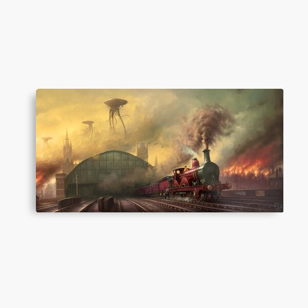 The fall of London Metal Print