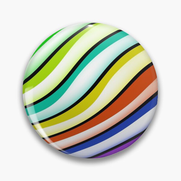 Item preview, Wavy coloured stripes! designed and sold by Pinnypin.