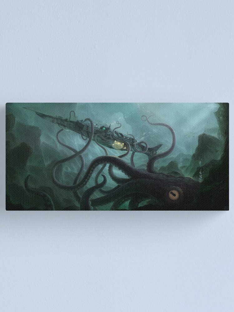 Alternate view of The Nautilus Canvas Print