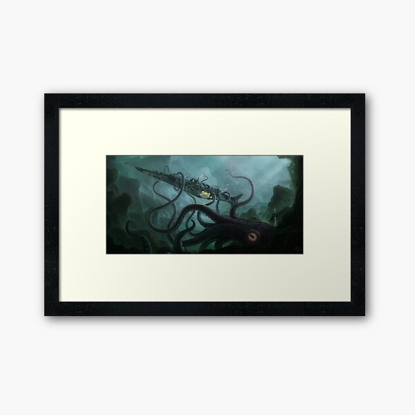 The Nautilus Framed Art Print