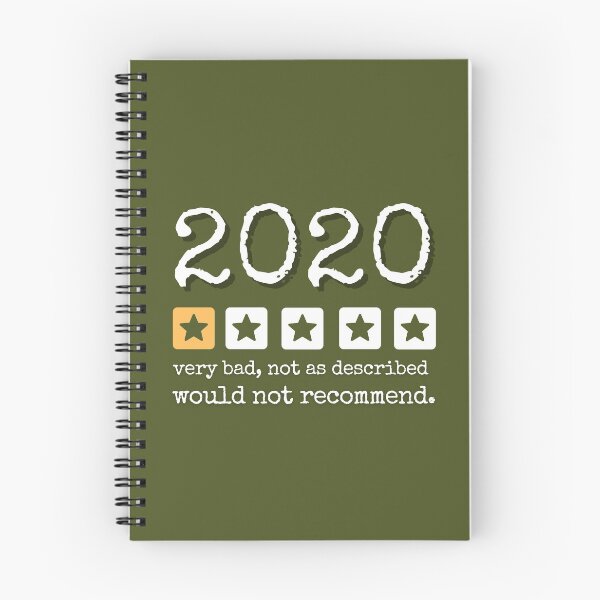 Item preview, 2020 One Star Rating-2020 Review designed and sold by The Little Wood Cottage.