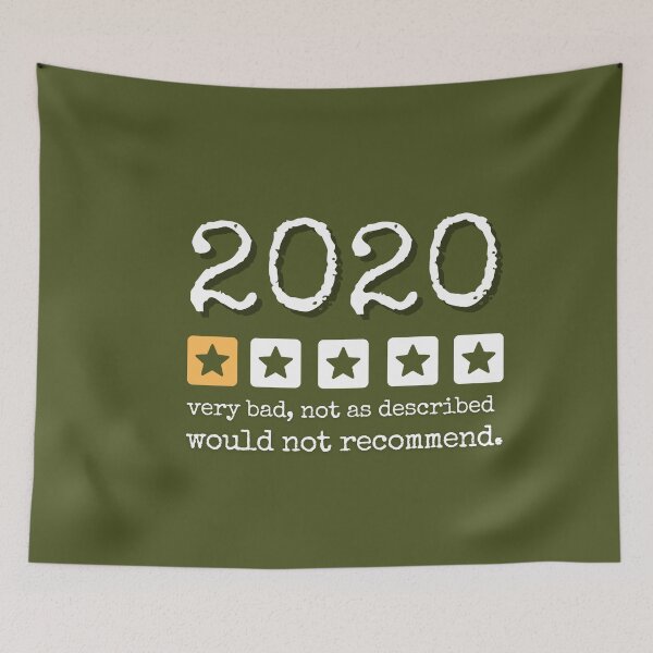 Item preview, 2020 One Star Rating-2020 Review designed and sold by The Little Wood Cottage.