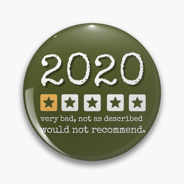Item preview, 2020 One Star Rating-2020 Review designed and sold by The Little Wood Cottage.