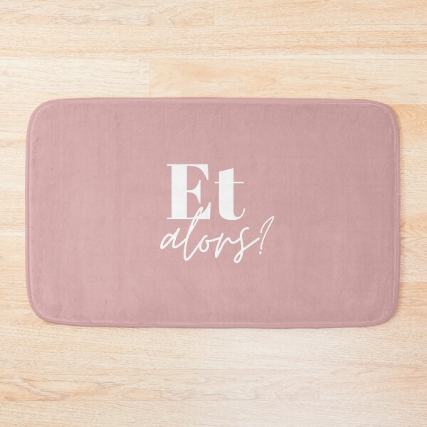 Item preview, Et alors? white French quote  designed and sold by linedesigns.