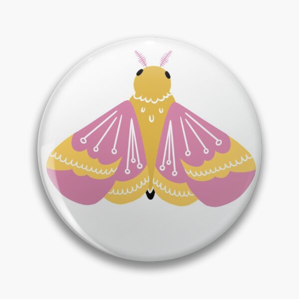 Item preview, Rosy Maple Moth designed and sold by emfillustration.