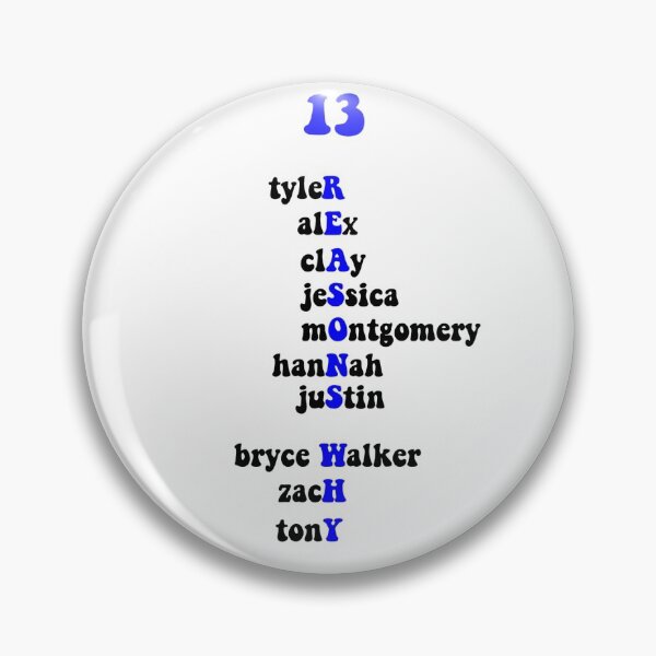 Item preview, 13 reasons why cast designed and sold by ashshaiv.