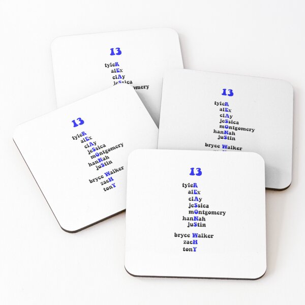 Item preview, 13 reasons why cast designed and sold by ashshaiv.