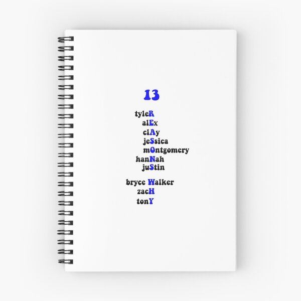 Item preview, 13 reasons why cast designed and sold by ashshaiv.