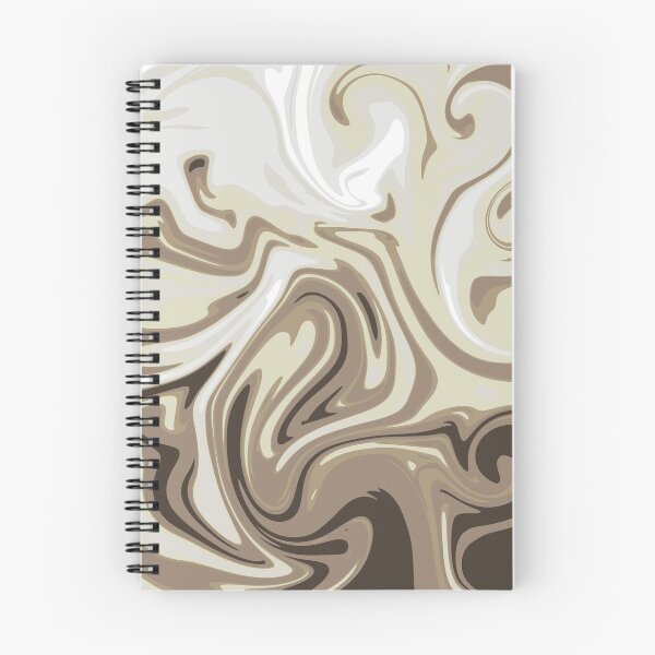 Item preview, Portraits and Peonies: Iced Latte Swirls  designed and sold by HaleyP-and-P.