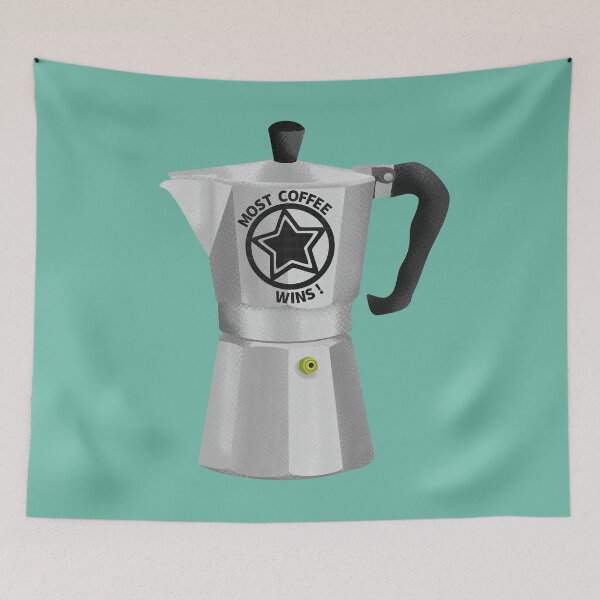 Item preview, Most Coffee Wins designed and sold by piedaydesigns.