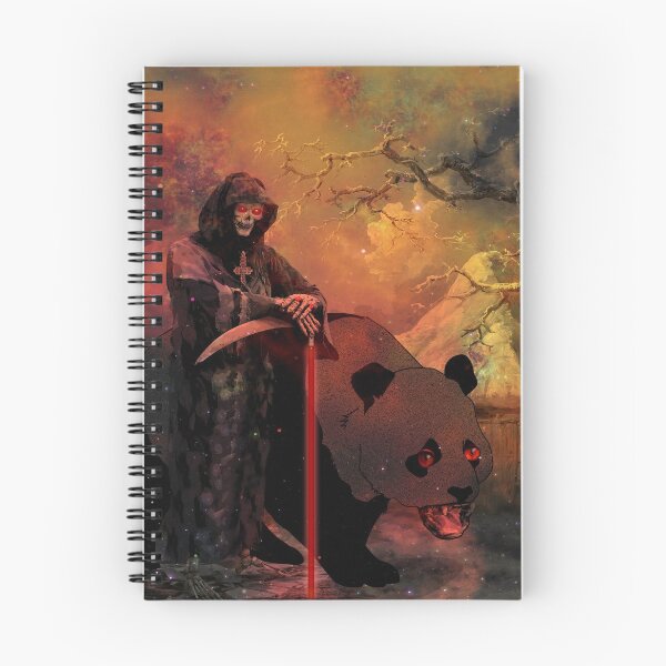 Item preview, skeleton and giant panda in the snow designed and sold by Astralia.