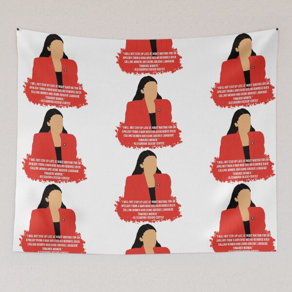 Item preview, Alexandria Ocasio-Cortez Speech designed and sold by ismuggleturtles.