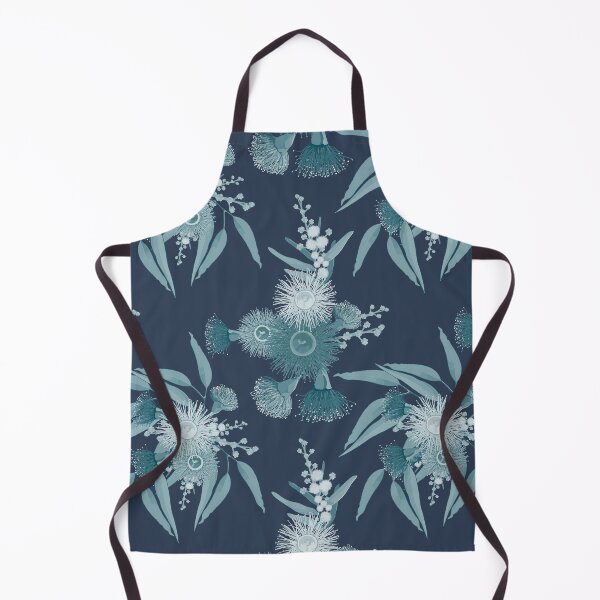 Item preview, Eucalyptus Blue Bloom -  Monochromatic Blue Color Palette designed and sold by Sketchbook Designs.