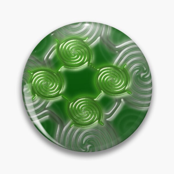 Item preview, Green Abstract  pattern   designed and sold by aldona.