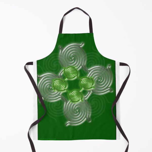 Item preview, Green Abstract pattern designed and sold by aldona.