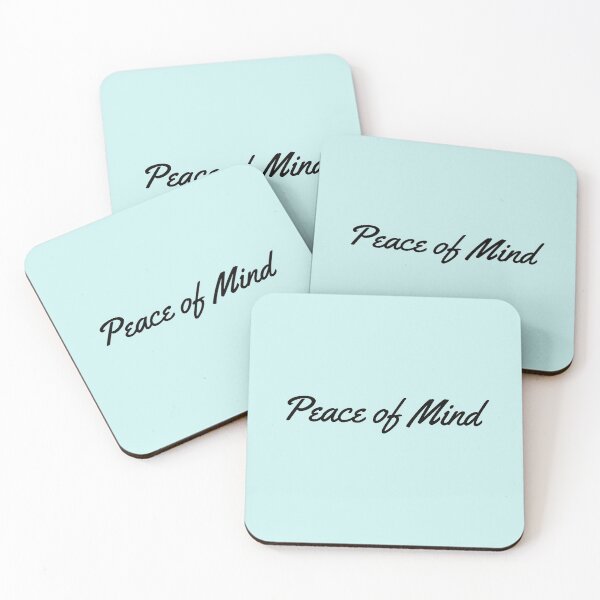 Item preview, "peace of mind" designed and sold by Feel-GoodPrints.