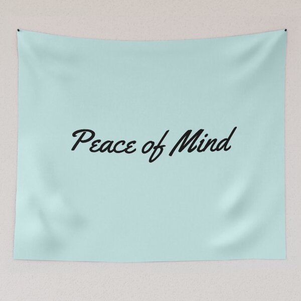 Item preview, "peace of mind" designed and sold by Feel-GoodPrints.