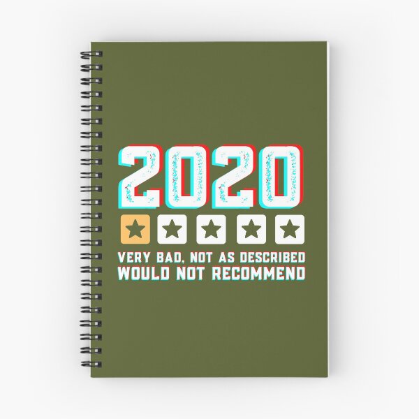 Item preview, 2020 One Star Rating-2020 Review designed and sold by The Little Wood Cottage.