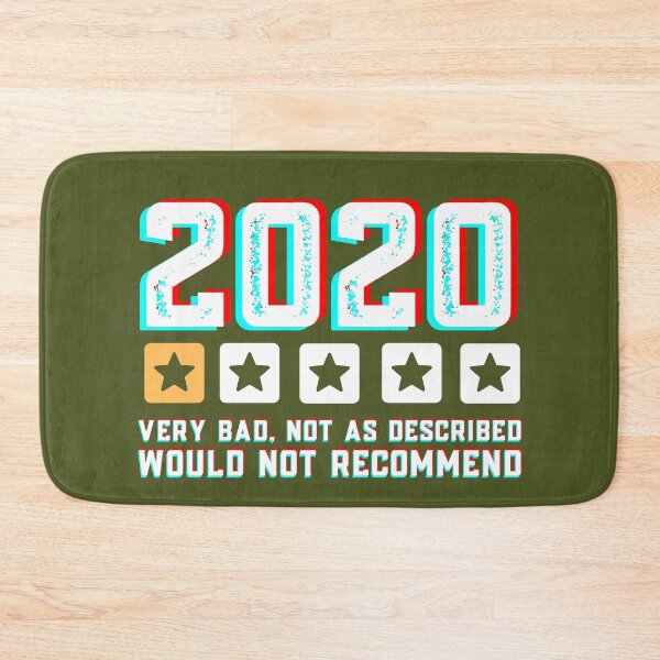 Item preview, 2020 One Star Rating-2020 Review designed and sold by The Little Wood Cottage.
