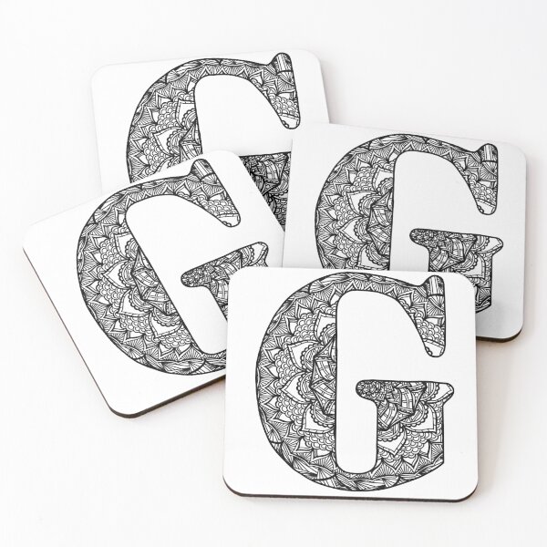 Item preview, Mandala Letter G designed and sold by lizashev.
