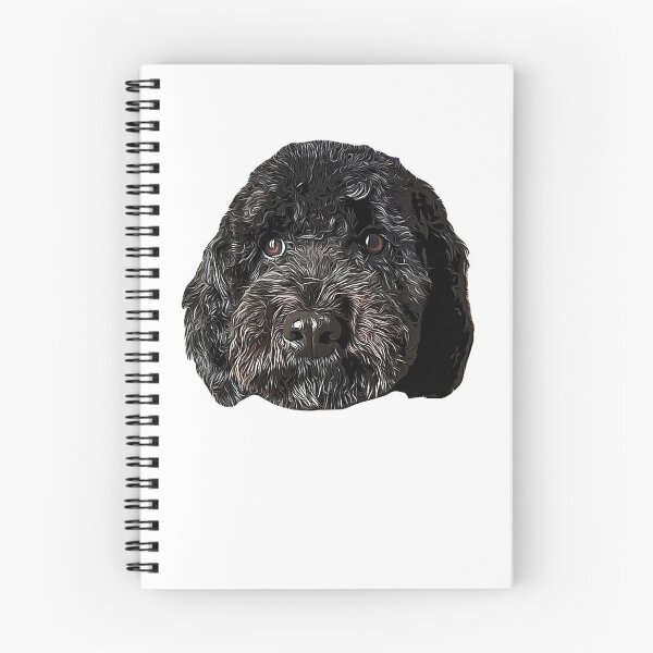 Artikelvorschau, Cockapoo Cockerpoo Schwarzer Welpe Hund entworfen und verkauft von ElegantCat.