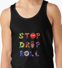 Camiseta de tirantes Parar, soltar y rodar Rainbow
