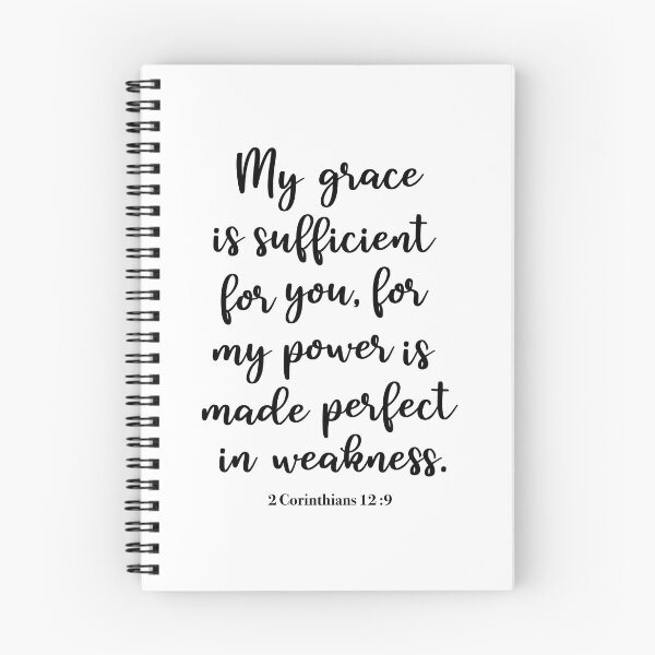 Item preview,  My Grace is Sufficient for you, 2 Corinthians 12:9 designed and sold by corbrand.