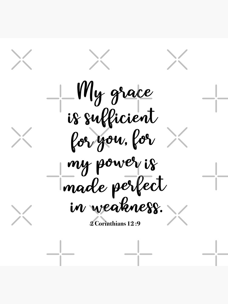 My Grace Is Sufficient Tote Bag My Grace Is Sufficient Tote Bag