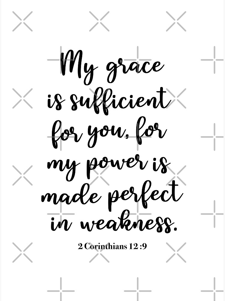 My Grace Is Sufficient For You {Card} My Grace Is Sufficient For You {Card}