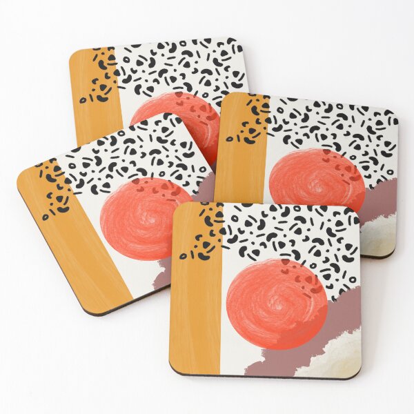 Wild Modern Coasters (Set of 4)