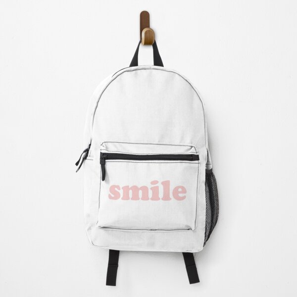 Item preview, Smile Quote Retro Pink designed and sold by maniacfitness.