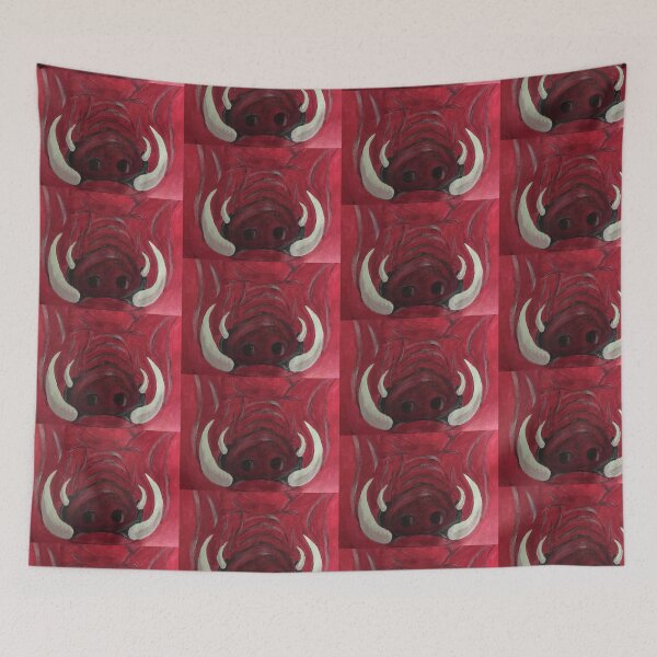 Item preview, Red Razorback design designed and sold by CarolLeesArt.