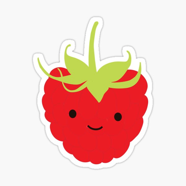 Kawaii Cute Fruits Sticker Image, in the Style of Kawaii Art, Meme