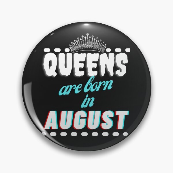 Item preview, QUEENS BORN IN AUGUST designed and sold by morrismorgan.