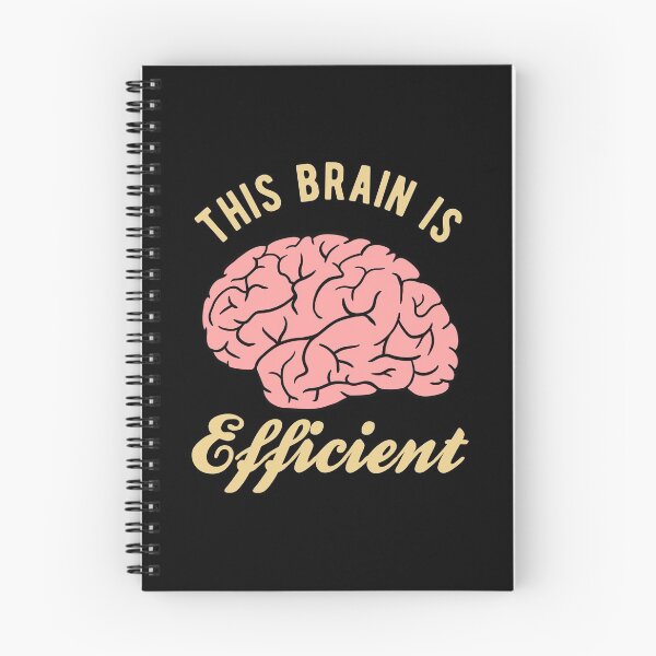 Item preview, Brain Drawing - This Brain Is Efficient designed and sold by CanadianUnicorn.