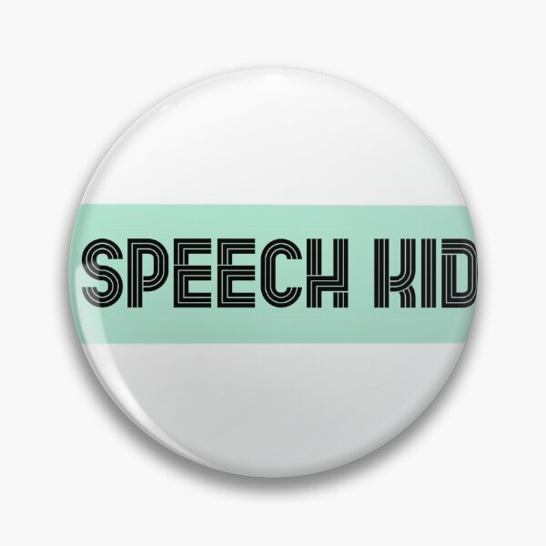 Item preview, speech kid designed and sold by Hannah Erwin.