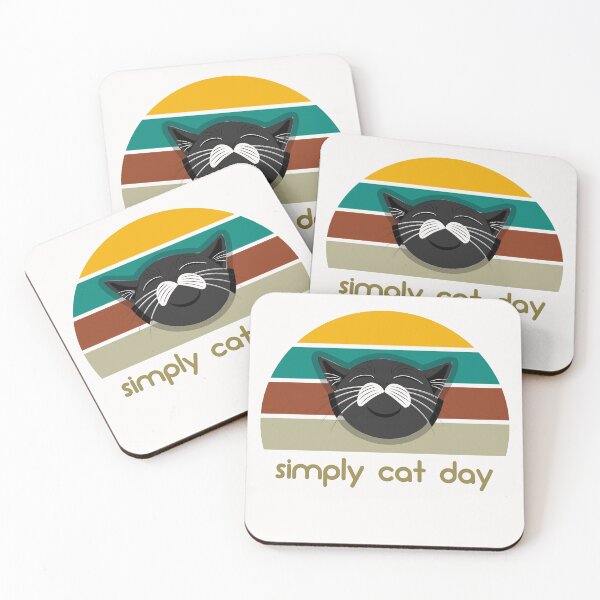 Item preview, Funny Vintage Simply Cat Day Design For Simplicity Day, Cat Lover Gift Ideas 2020 designed and sold by leo121687.