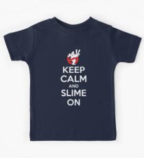 Keep Calm and Slime On Kids Tee