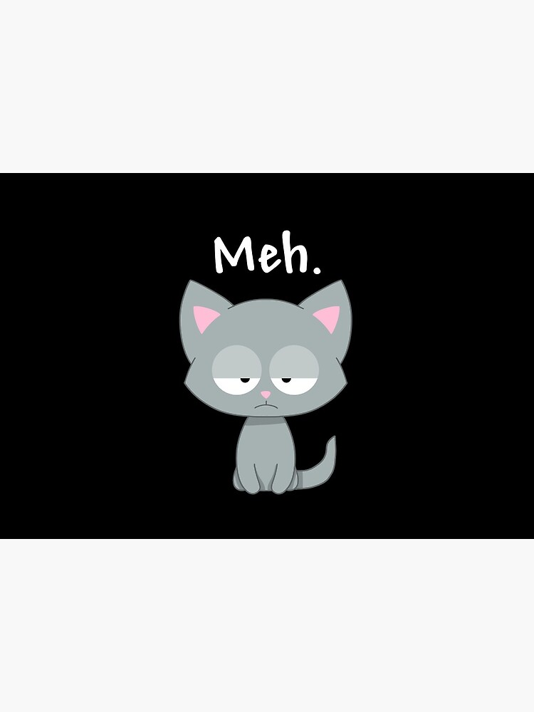 Meh Cat | Sarcastic Kitten by Kittyworks