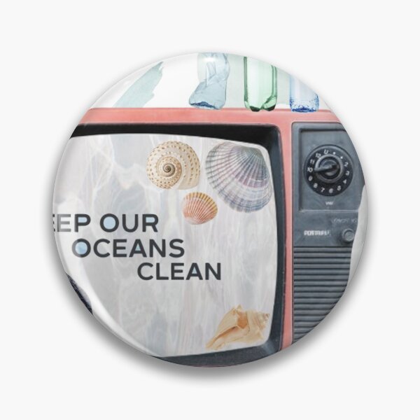 Item preview, keep our oceans clean designed and sold by precocious.