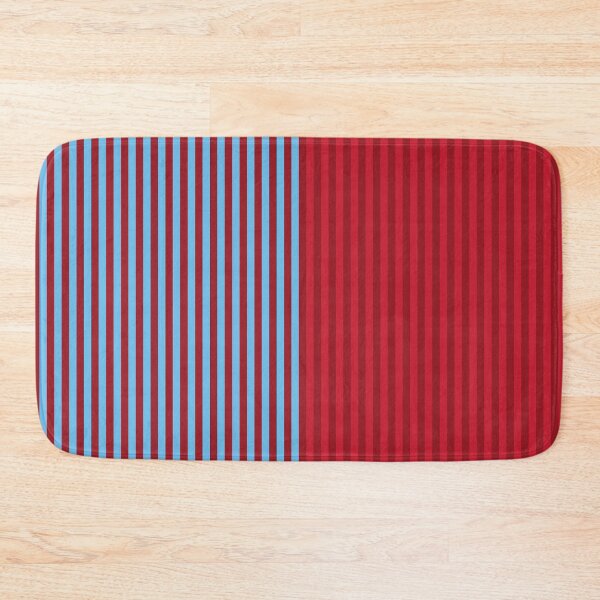 Item preview, Aston Villa Retro 1988 Claret and Blue Home Striped Halves designed and sold by Sporting Colour.