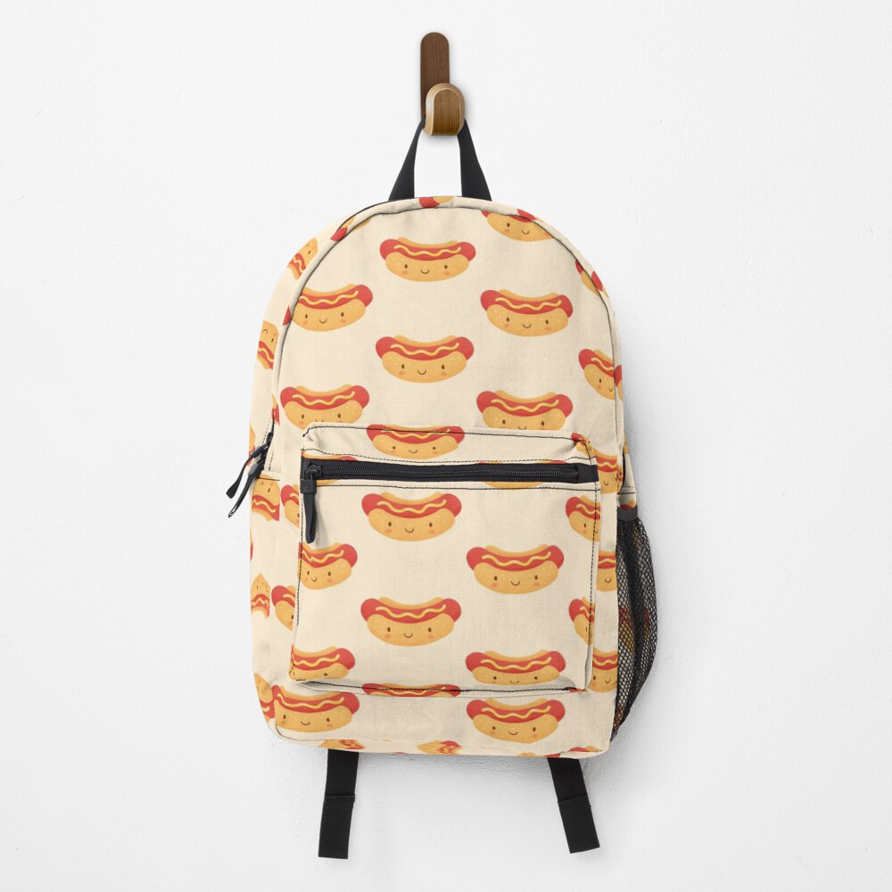"Glücklicher Hot Dog" Rucksack von milkandcookies Redbubble