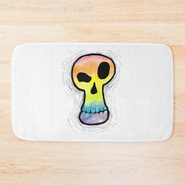 Item preview, The Confused Skull of Many Colors designed and sold by Thornesong Design.