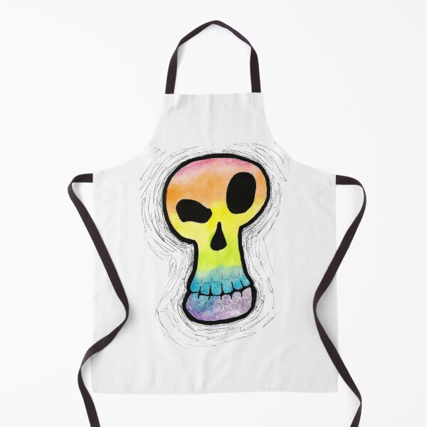 Item preview, The Confused Skull of Many Colors designed and sold by Thornesong Design.