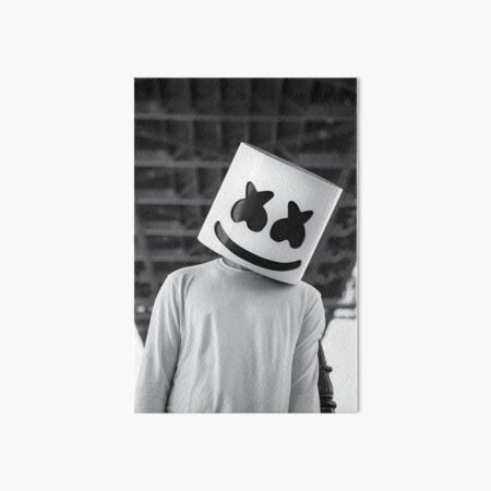 Marshmello Art Board Prints Redbubble - smores fedora roblox